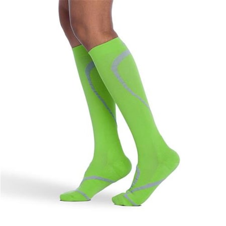 Sigvaris 20-30mmHg Knee High Compression Sock- Large And Medium- Lime 412CLM54
