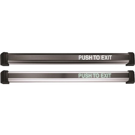 Securitron Push to Exit Bar, Width 36 In. DSB-CL