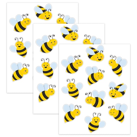 Teacher Created Resources Buzzing Bees Accents, 30-Piece Set, 3PK 6907