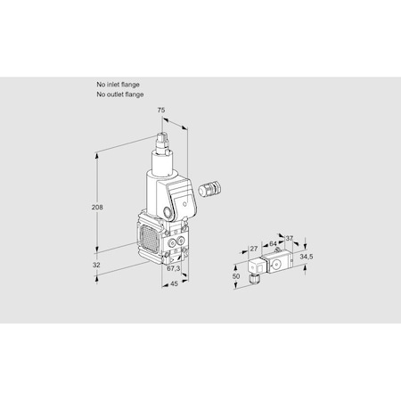 Honeywell Kromschroder VAS1-R/LW KS88013902