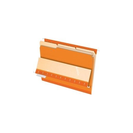 Pendaflex FOLDER, INTERIOR, LTR, OR, 100PK 421013ORA