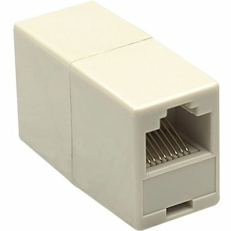 Intellinet Network Solutions Manhattan Modular In-line Coupler - 1 x RJ-45 Network Female - 1 x RJ-45 Network Female - Ivory - 10 504225