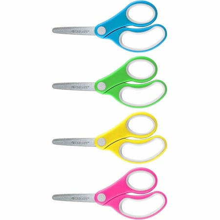 Westcott Soft Handle 5 Kids Value Scissors, Assorted ACM14726