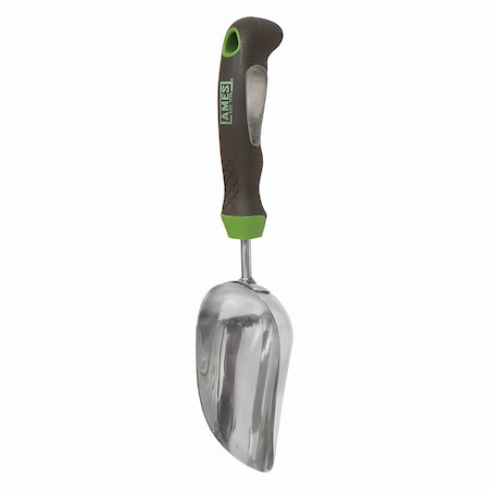 Ames Hand Soil Scoop, Stainless Steel, Ergonomic Gel Grip 2445400