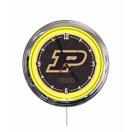 Holland Bar Stool Purdue 16 LED Wall Clock ClkL16