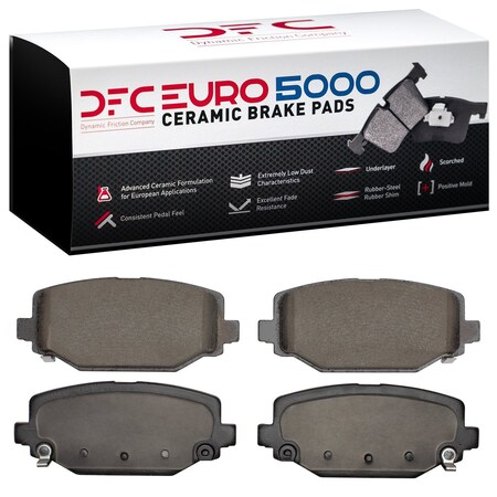 Dfc 5000 Euro Ceramic, Disc Brake Pad Set,  1600-1596-00