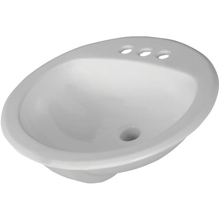 American Standard Sink Lav Round Drop-In White 0491019.020