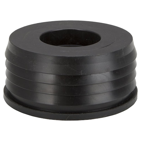 Prosource Hub Donut, 4 x 2 in, Compression, PVC, Black 44U-205
