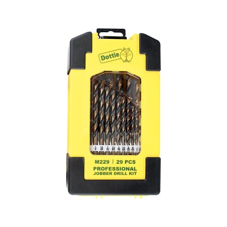 Dottie 29 Pc High Speed Steel Drill Kit M229