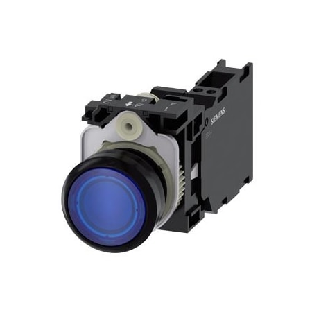 Siemens Illuminated pushbutton 22 mm 3SU1103-0AB50-3FA0-ZY11