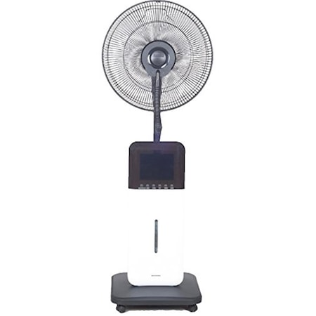 Sunheat CoolZone CZ500 Ultrasonic Dry Misting Fan With Bluetooth Technology- White 510500000