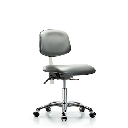 Blue Ridge Ergonomics Vinyl Clean Room Chair BR-NCR-VDHCH-CR-T0-A0-CC-8840