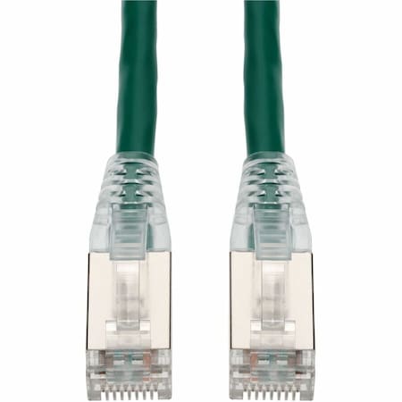 Add-On 7FT RJ-45 MALE TO RJ-45 MALE CAT6 SHIELDED STRAIGHT GREEN STP COPPER P ADD-7FCAT6S-GN-TAA