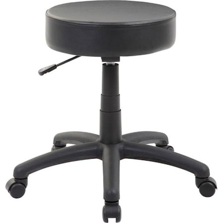 Boss Office Products Boss The DOT Stool - Vinyl - Black B210V-BK