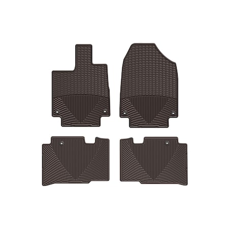 Weathertech Cocoa, Front and Rear All Weather Floor Mats W465CO-W466CO