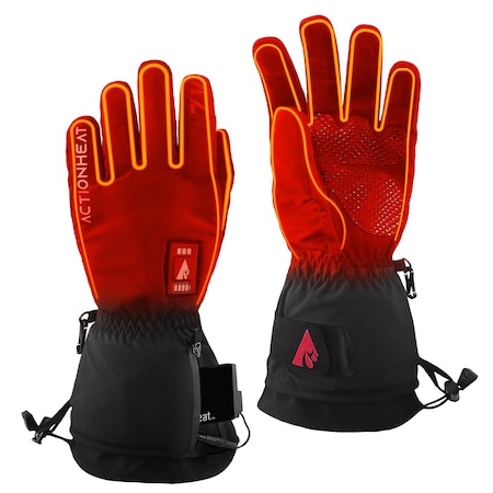 Actionheat 7V Everyday Battery Heated Gloves, Men's, Black, M 810058850492