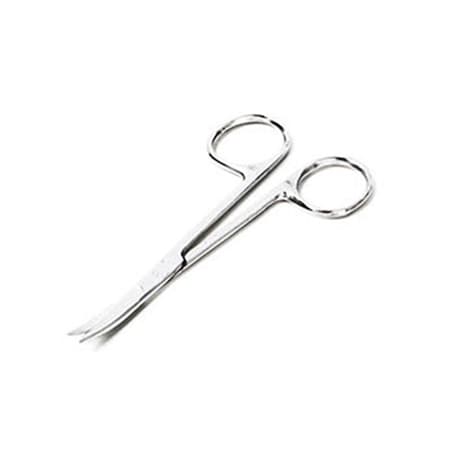 Fabrication Enterprises 4.5 in. Adc Iris Scissors, Curved - Stainless Steel 1134779