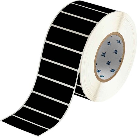 Brady Weather Resistant Polyester Outdoor Labels 1 in H x 3 in W Black 3000/RL THT-18-8591-3-BK