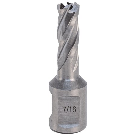 Pearl High Speed Steel Annular Cutters with Pilot Pin 7/16", 2" Cutting Depth AC716L