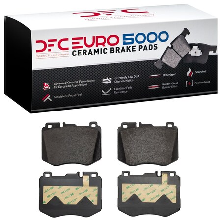 Dfc 5000 Euro Ceramic Disc Brake Pad Set,  1600-1796-00