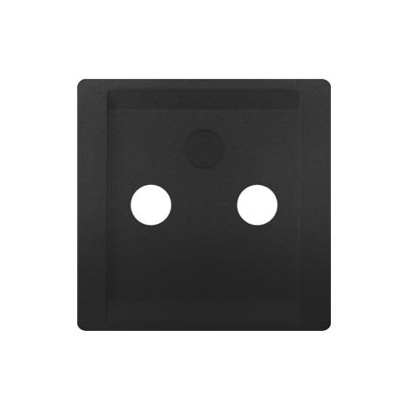 Siemens DELTA style TV/SAT Cover 2-3 holes Antracite Cosso 5TG1338-0AC