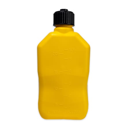 Bushman U-Jug Multi-Purpose 5.5 Gallon Utility Storage Jug -Yellow UJUG-YEL