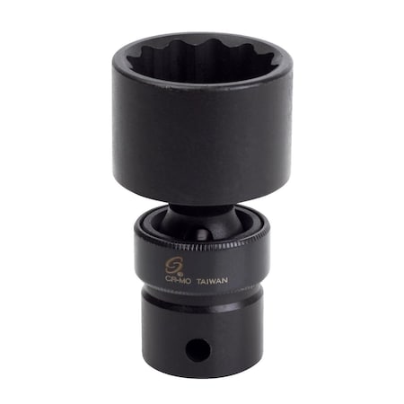 Sunex 1/2 in Dr 12 Pt Universal Impact Socket 1 3/16 in 238UZ