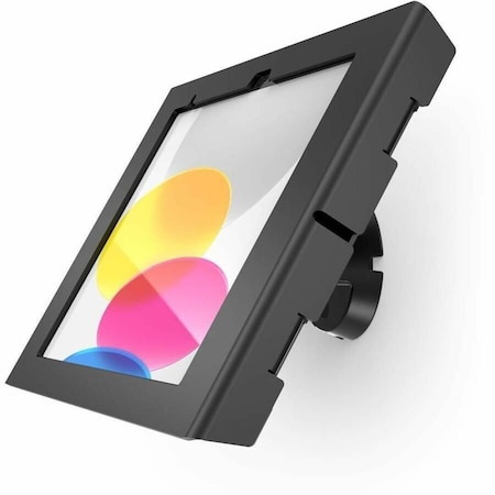 Compulocks IPAD 10TH-11TH (A16) GEN, APEX ENCLOSURE BOW TILTING WALL MOUNT - BLACK 505B209APXB