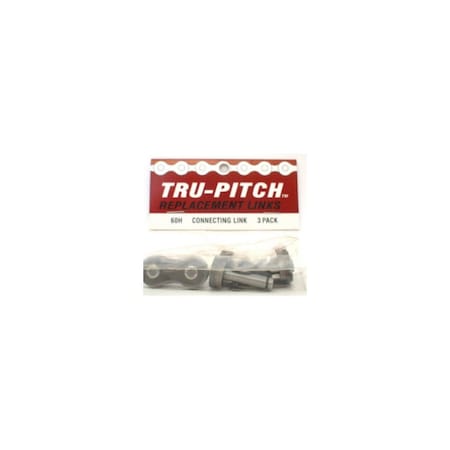 Tru-Pitch Heavy Connecting Link, #60H , 3PK TCH60-3PK