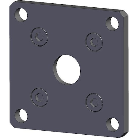Smc Flange Plate, 100mm Bore CG-F100SUS