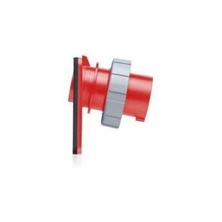 Leviton Industrial Grade Inlet, Watertight, 20 Amp, 480 Volt 320B7W