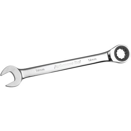 Performance Tool 14Mm Ratcheting Wrench Wrench Rtchtng, W30354 W30354
