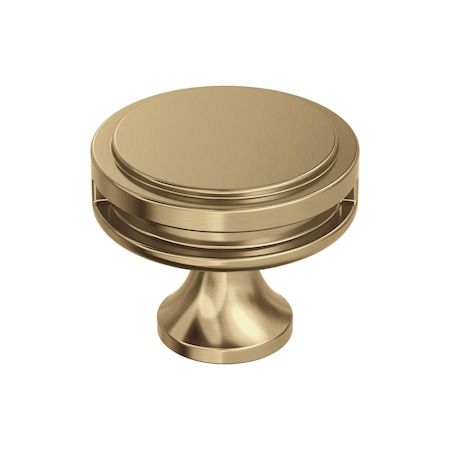 Amerock Oberon 1-3/8 inch 35mm Diameter Champagne Bronze Cabinet Knob BP36603CZ