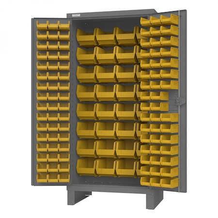 Durham Mfg Cabinet, 126 Yellow Bins 3702-126-95