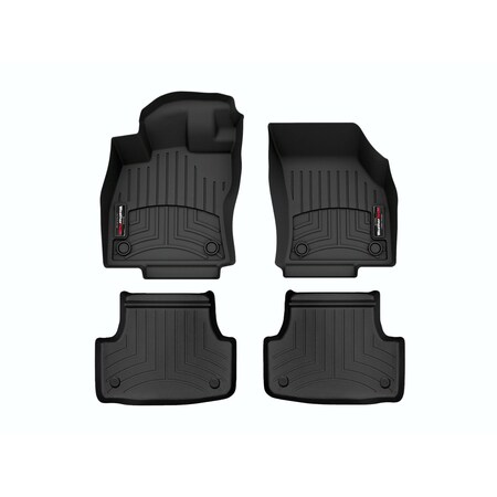 Weathertech Black, Front and Rear Floorliners 4417671-444962