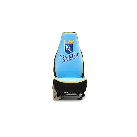 Coverking UNIVERSAL SEAT COVER ULTI-SUEDE WITH KANSAS CITY ROYALS LOGO HVYKPR