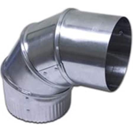 Lambro Industries Lambro Industries 2310 Aluminium Adjustable Elbow 4 in. 6987598