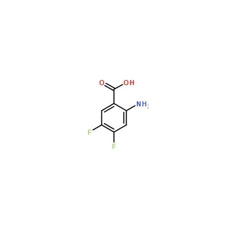 Ak Scientific 2-Amino-4, 5-difluorobenzoic acid (100g), CAS 83506-93-8 P380-100g