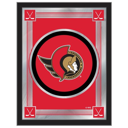 Holland Bar Stool Co Ottawa Senators 17" x 22" Logo Mirror MLogoOttSen