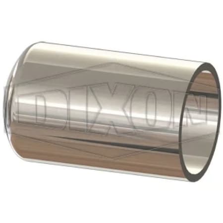 Dixon High Purity Bradford Weld Cap, 1 in Nominal, 316L SS T16W-100PL