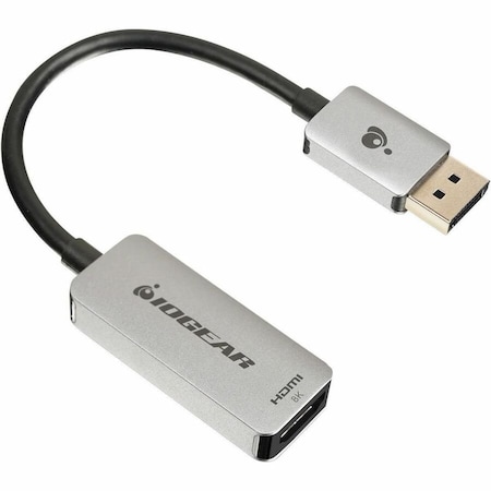 Iogear 8K DISPLAYPORT TO HDMI ADAPTER, HDR10+, HDCP 1.4, HDCP 2.3, DP 1.4, GDPHD GDPHD8KA