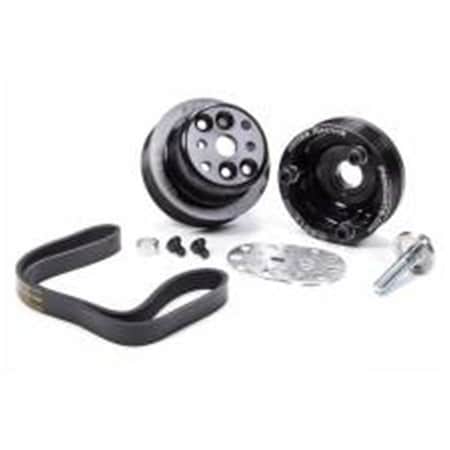 Jones Racing Products 1035-S-CE Serpentine Water Pump Drive Kit for Small Block Chevy Crate Engines JRP1035-S-CE