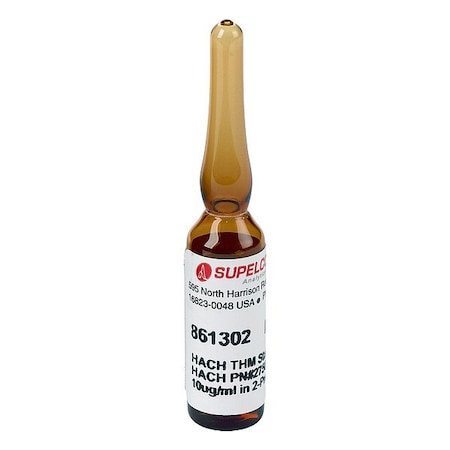 Hach THM Standard, 2 mL, Pack, PK7 2756707