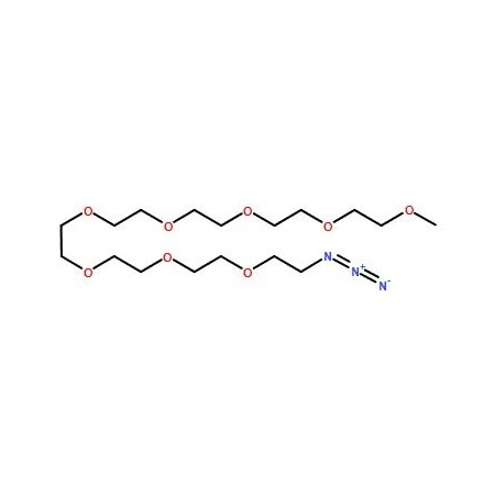Ak Scientific 25-Azido-2, 5, 8, 11, 14, 17, 20, 23-octaoxapentacosane (100mg), CAS 869718-80-9 5479AL-100mg
