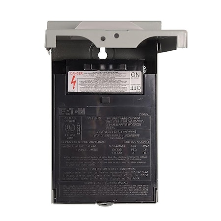 Eaton Cutler-Hammer Switch Ac Disc 3R Fused 2P 60A DPF222RP