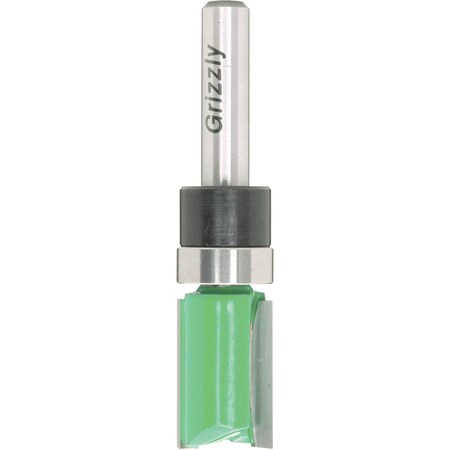 Grizzly 1/2" Pattern Cutting Straight Bit, 1/4" Shank C1306