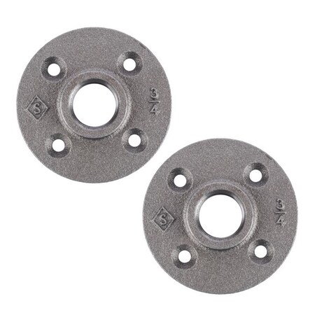 Stz Industries Pipe Decor Iron Flange 3/4 in. 310 F-34-2