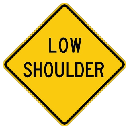 Sign Solutions Usa Traffic Sign, 30 in Width, Aluminum Sign, Diamond DUS06HYE3030W8-9