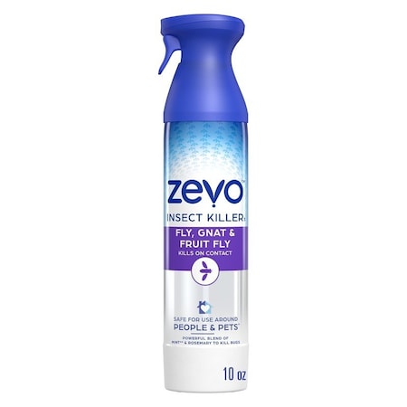 Zevo 90477 Flying Insect Killer, Aerosol, 10 oz Bottle 810121290474