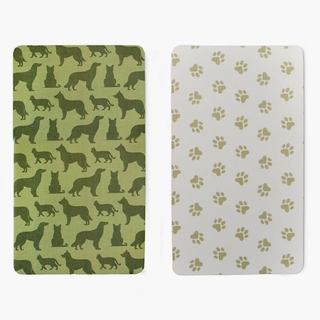 Nashville Wraps Pet Silhouette Cookie Backer Cards, 3.75x6.5, 25PK GCBPS36